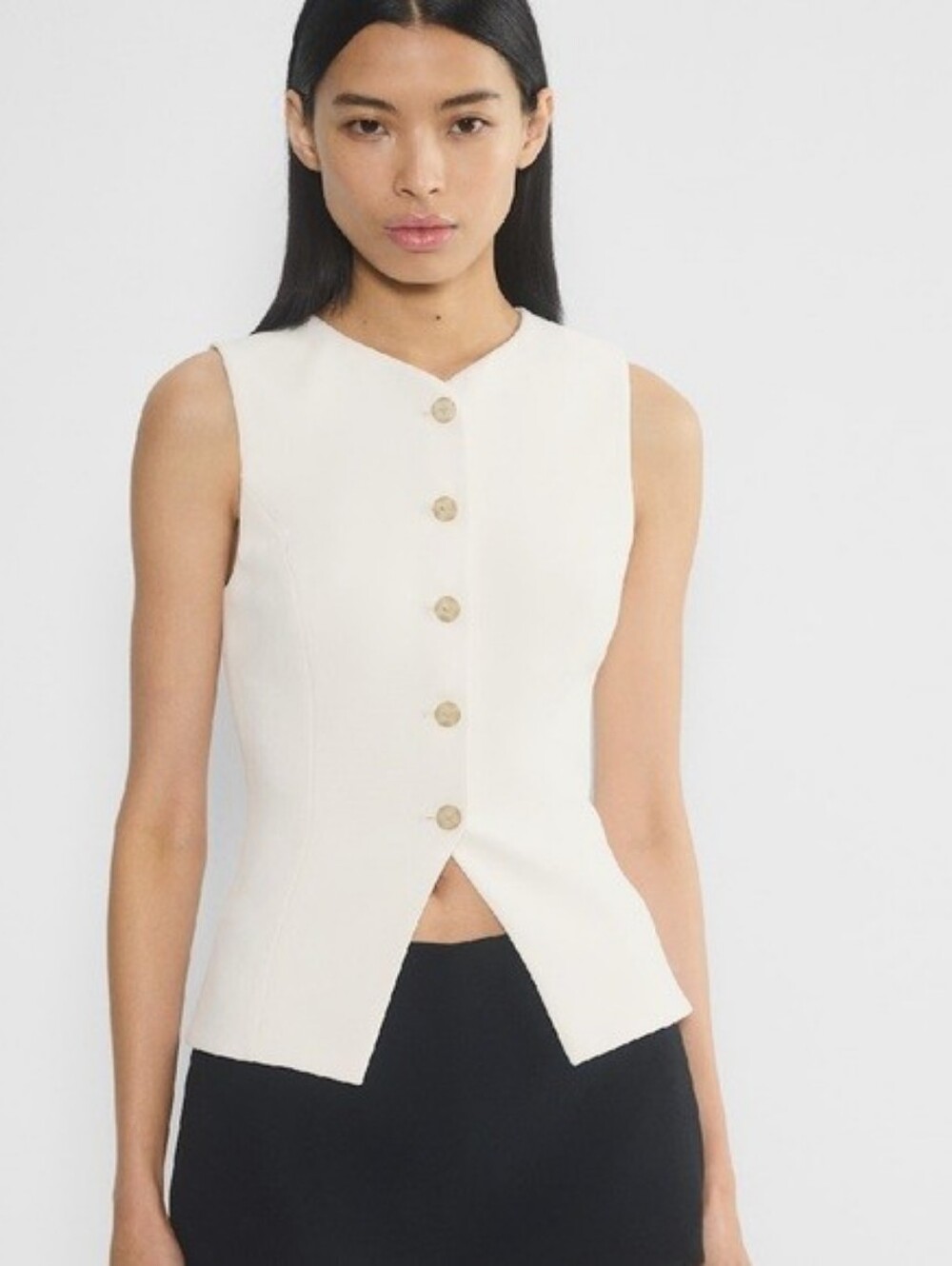 Wilfred Regal Vest Button-Front